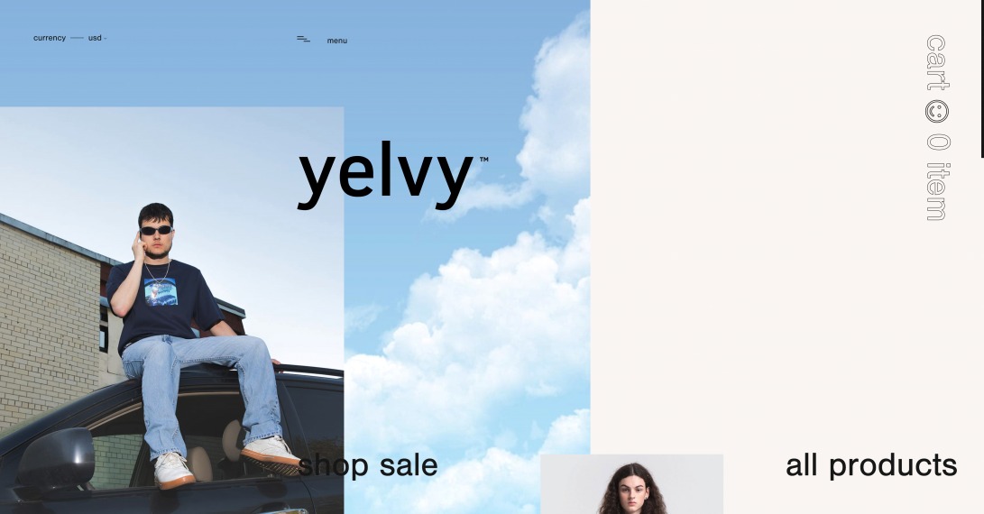 yelvy™ – online store