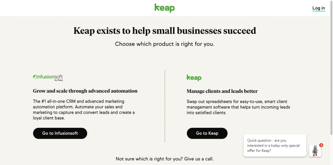 Keap Exists to Help Small Businesses Succeed