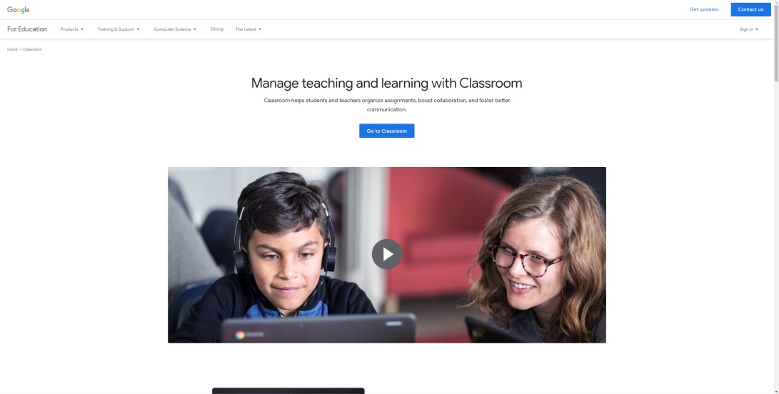 Classroom: manage teaching and learning | Google for Education