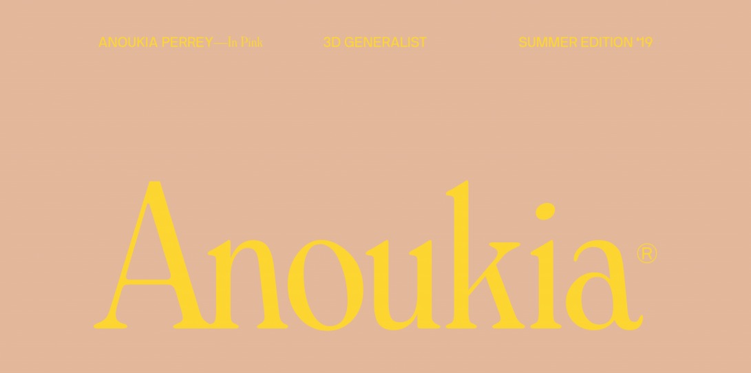 Anoukia Perrey — In Pink