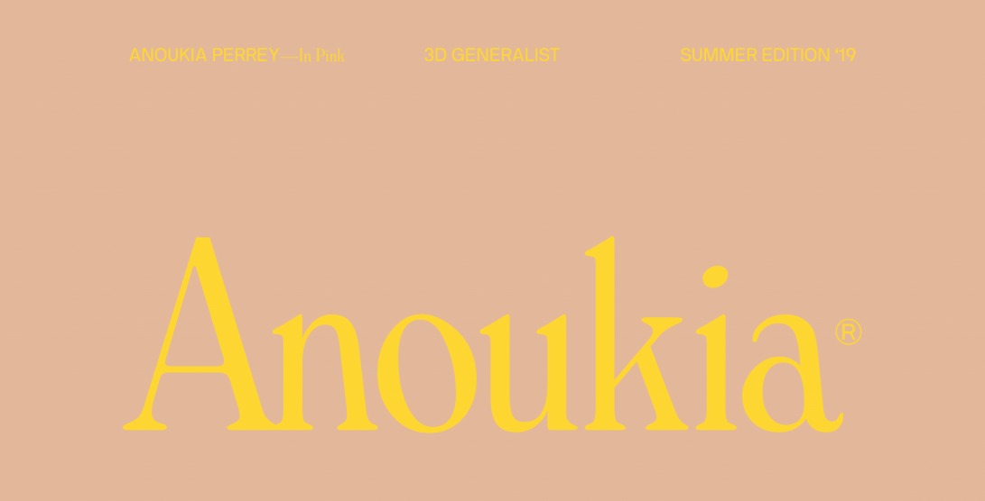 Anoukia Perrey — In Pink