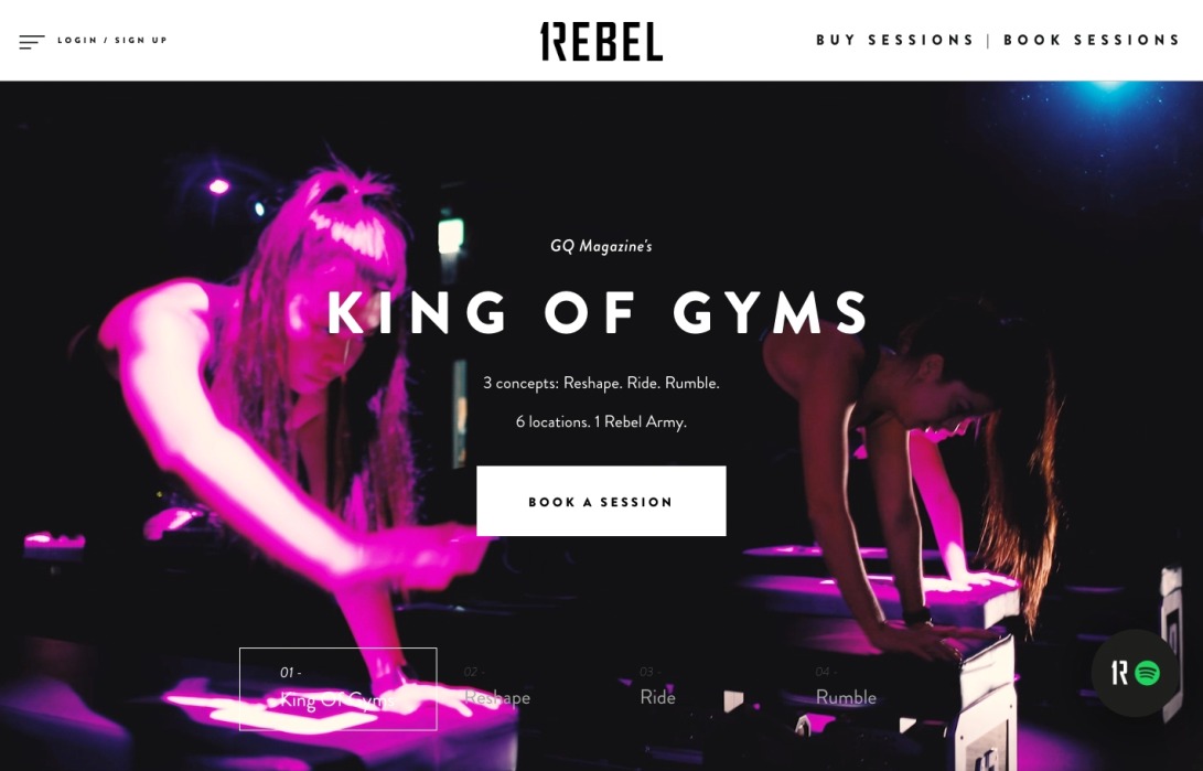 1Rebel UK | London group fitness studios | London Group Fitness | 1Rebel