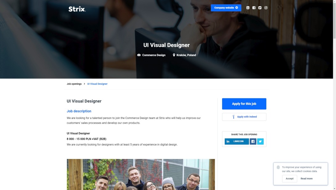 UI Visual Designer - Strix
