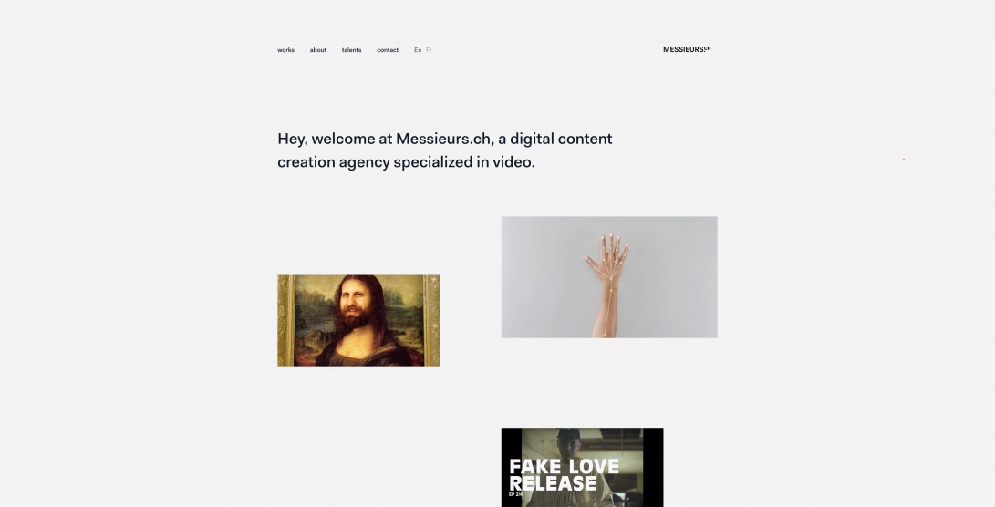 We're a creative studio based in Lausanne | Messieurs.ch