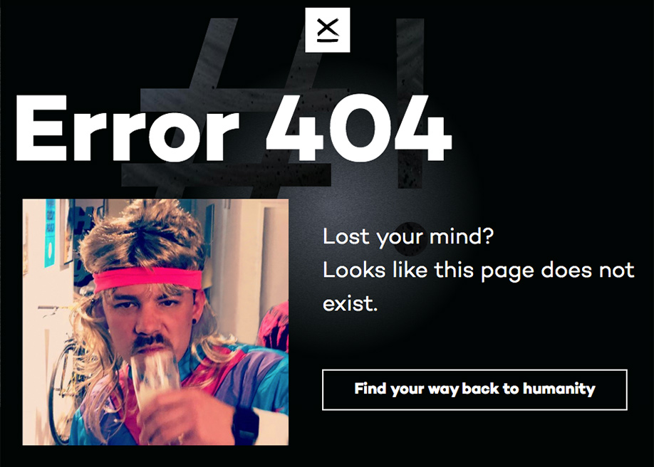 404 error page - 9 Elements