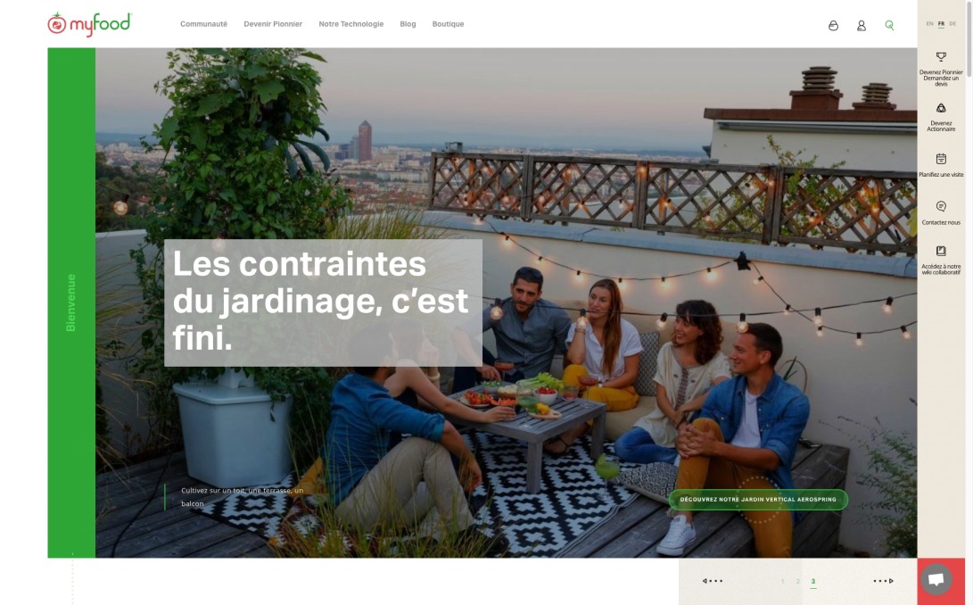 myfood - Permaculture & Serre Connectée