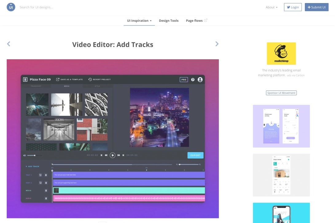 Video Editor: Add Tracks - UI Movement