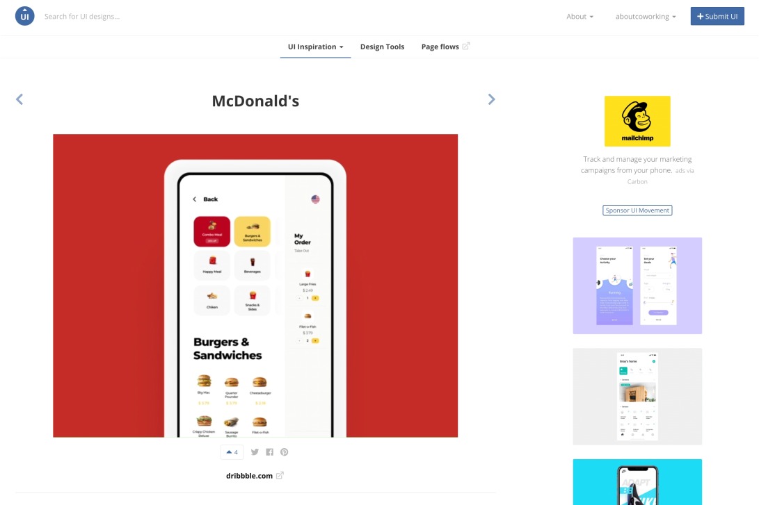 McDonald's - UI Movement