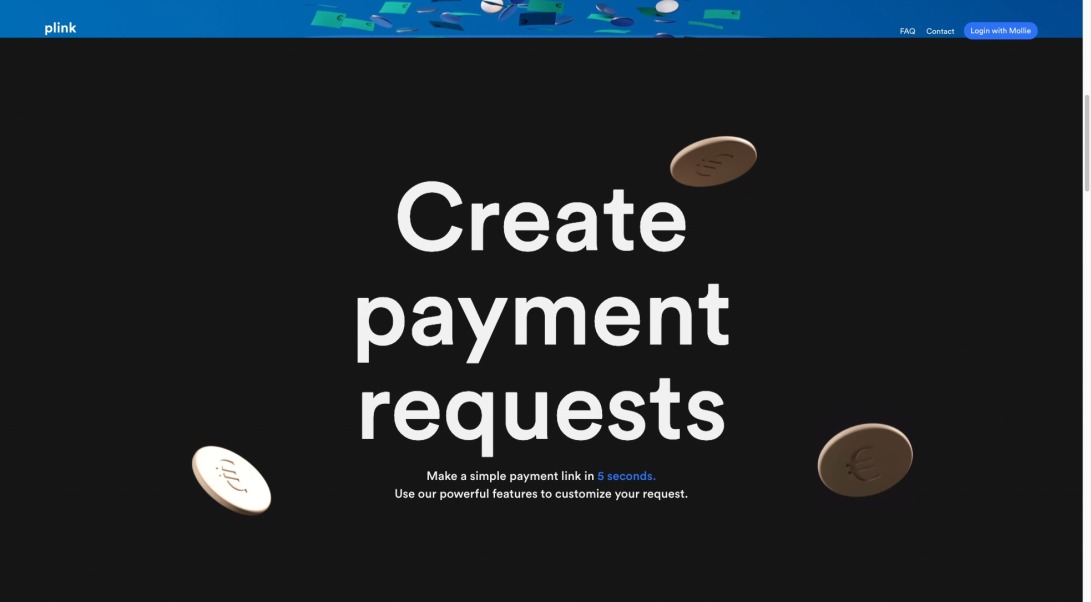Plink - Create payment links and send them to your clients