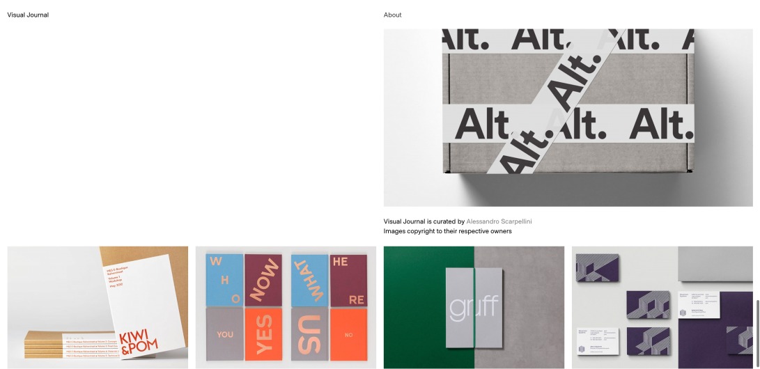 Alternative Surfaces – Visual Journal