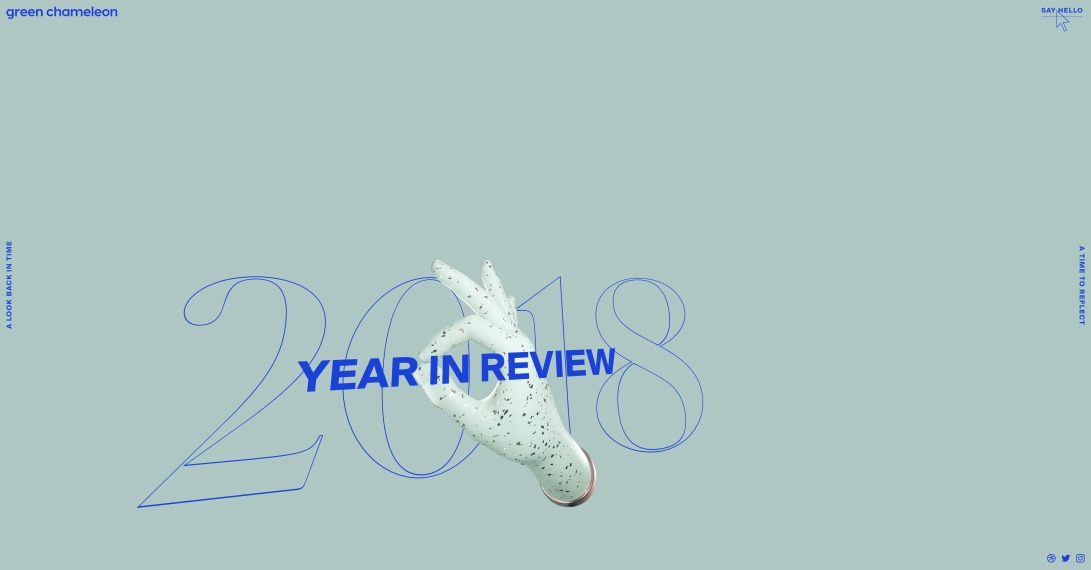 2018 - A Year In Review from Green Chameleon