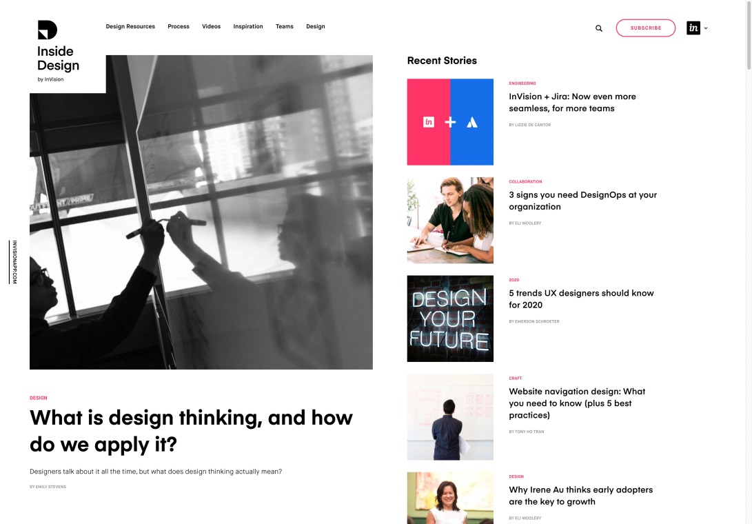 Inside Design Blog | Thoughts on users, experience, and design