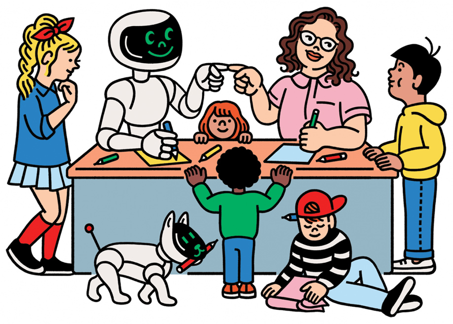 Play this bingo game with your kids to teach them about AI