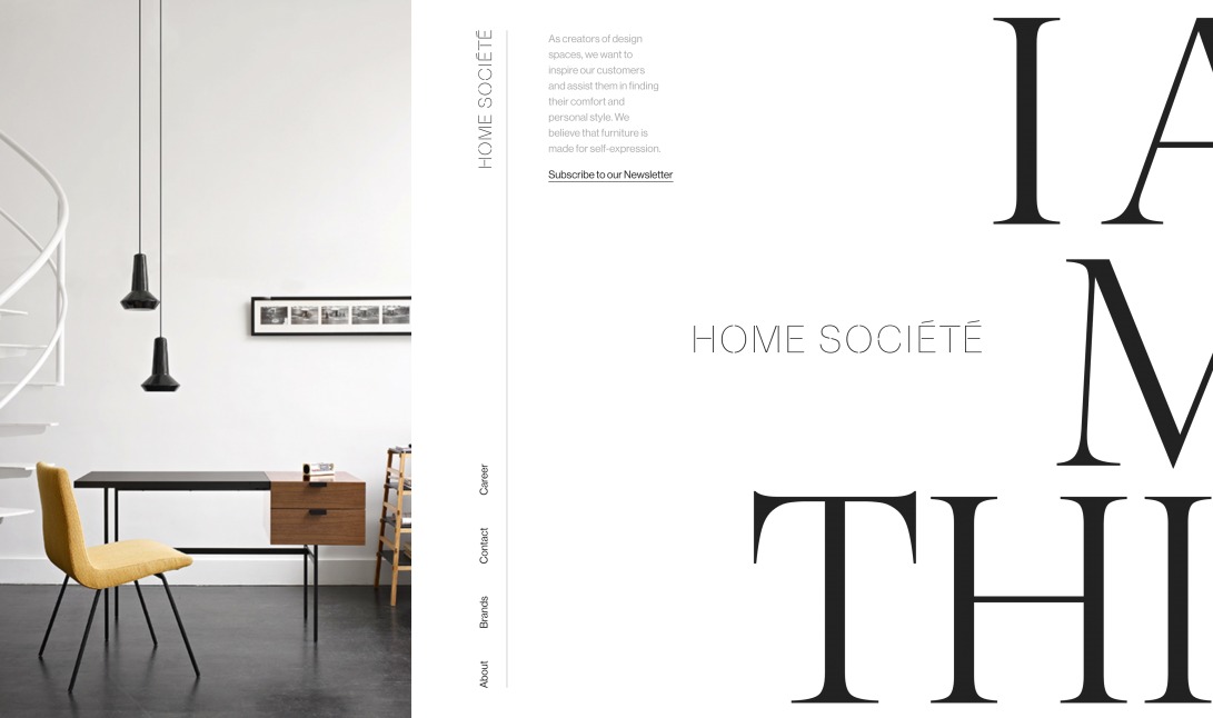 Home Société | Contemporary Home & Outdoor Furniture