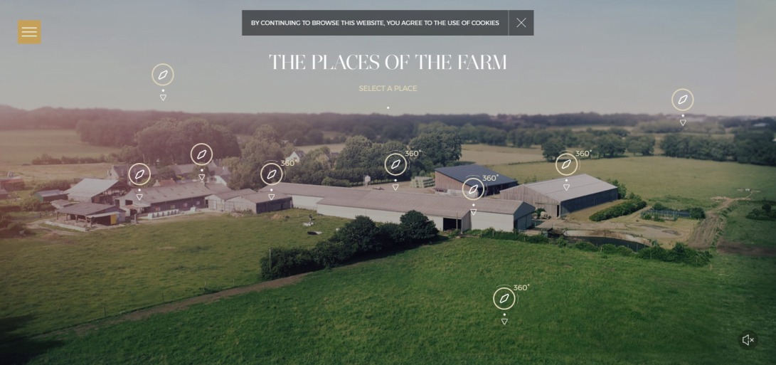 À l'heure du lait — The places of the farm