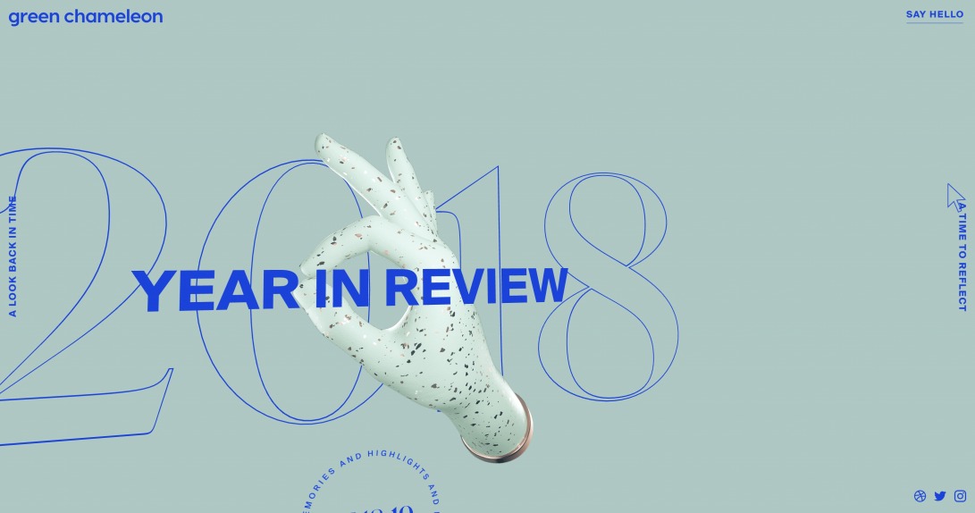 2018 - A Year In Review from Green Chameleon