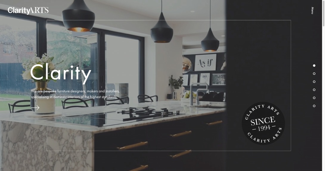 Bespoke kitchens, bathrooms and bedrooms | Clarity Arts