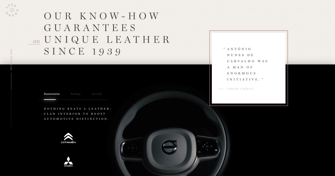 Couro Azul — Leather on the move