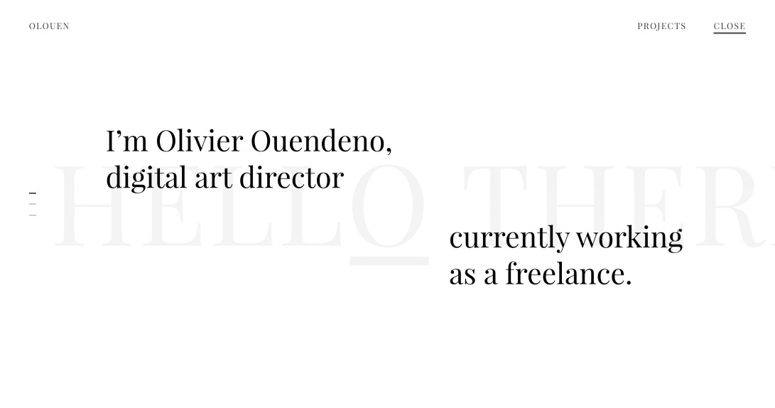 Olivier Ouendeno - Digital Art Director