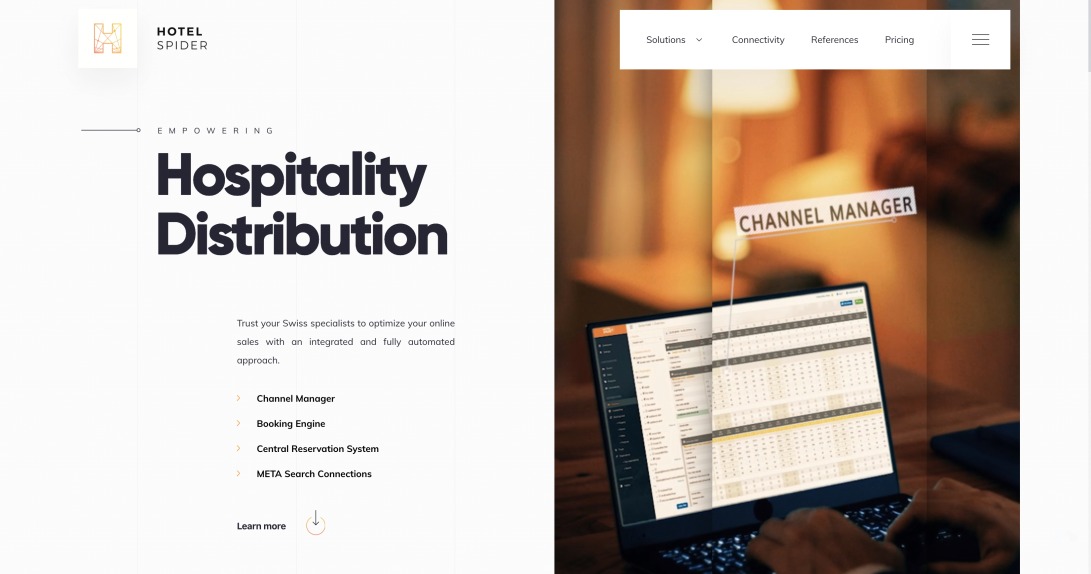 Hotel Spider | Swiss Solutions for Hotels | Channel Manager, Booking Engines, CRS