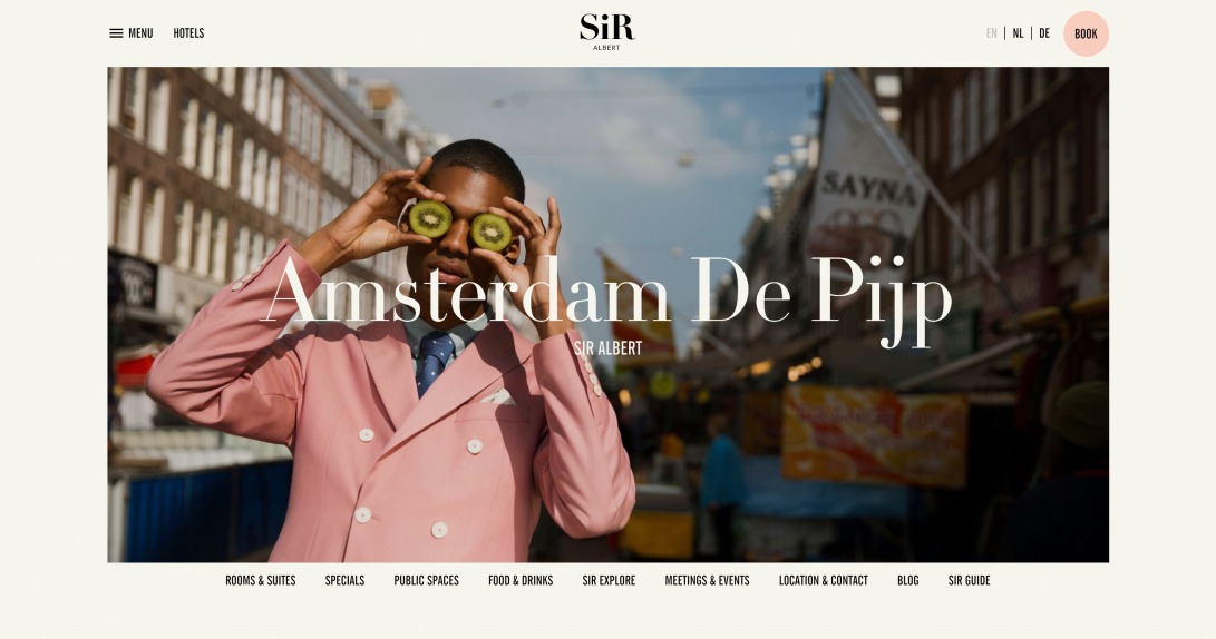 Official Website | Sir Albert Hotel | Amsterdam De Pijp — Sir Hotels