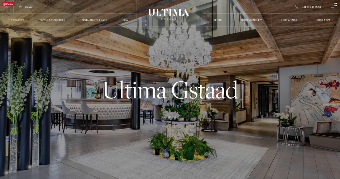 Ultima Gstaad | Luxury Boutique Hotel in the Legendary Swiss Resort of Gstaad