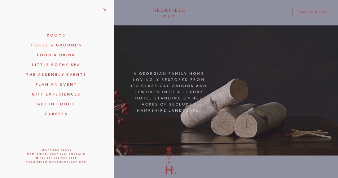 Luxury Hotel in Hampshire | Heckfield Place