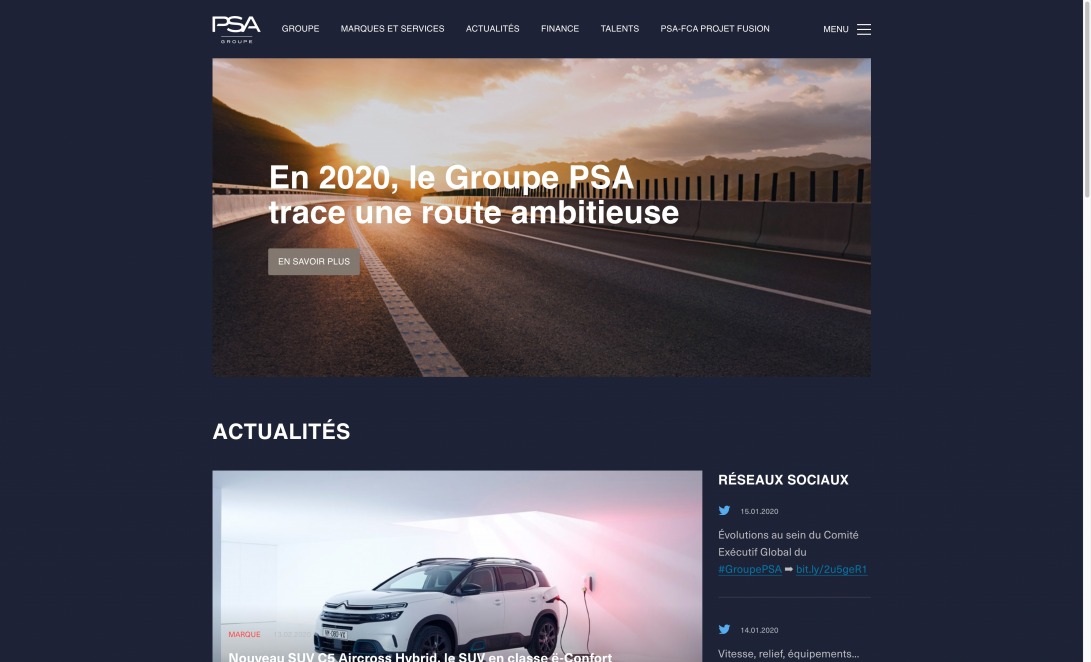 Constructeur automobile mondial | Groupe PSA