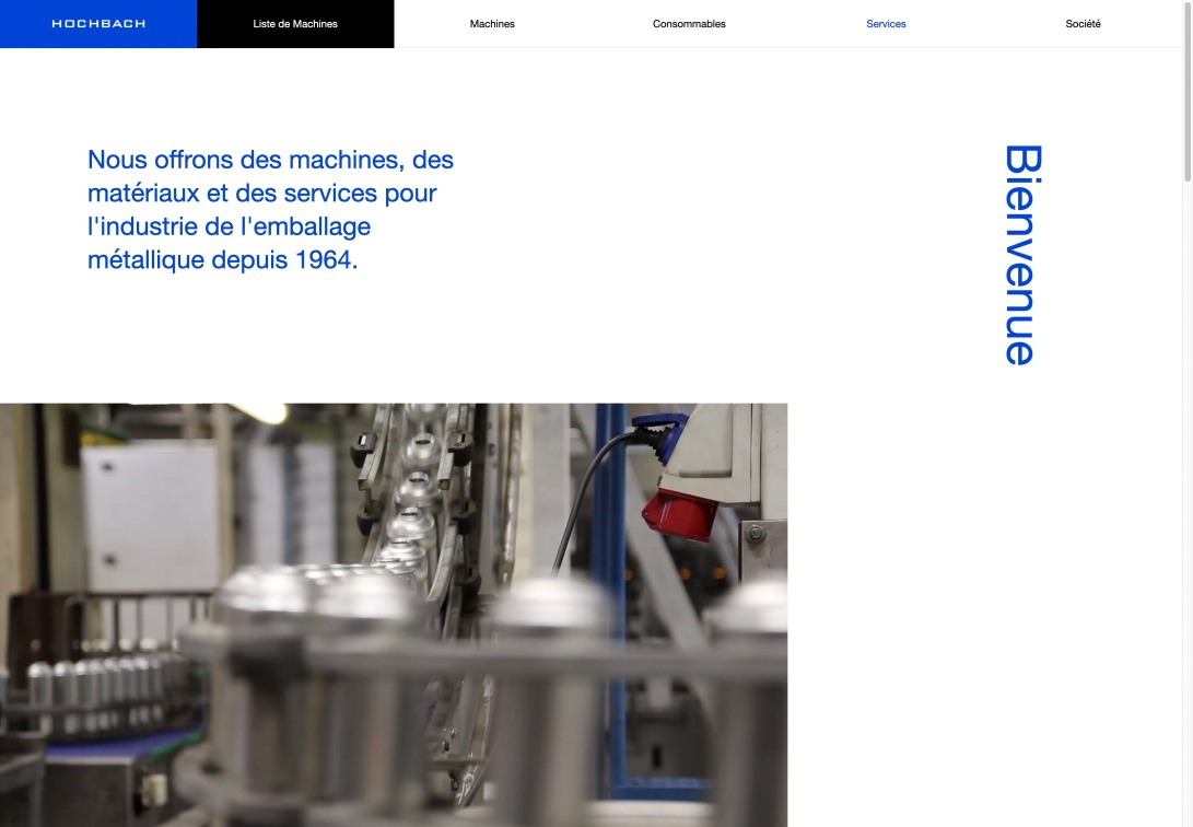 Hochbach GmbH – Des machines, des matériaux et des services pour l'industrie de l'emballage métallique