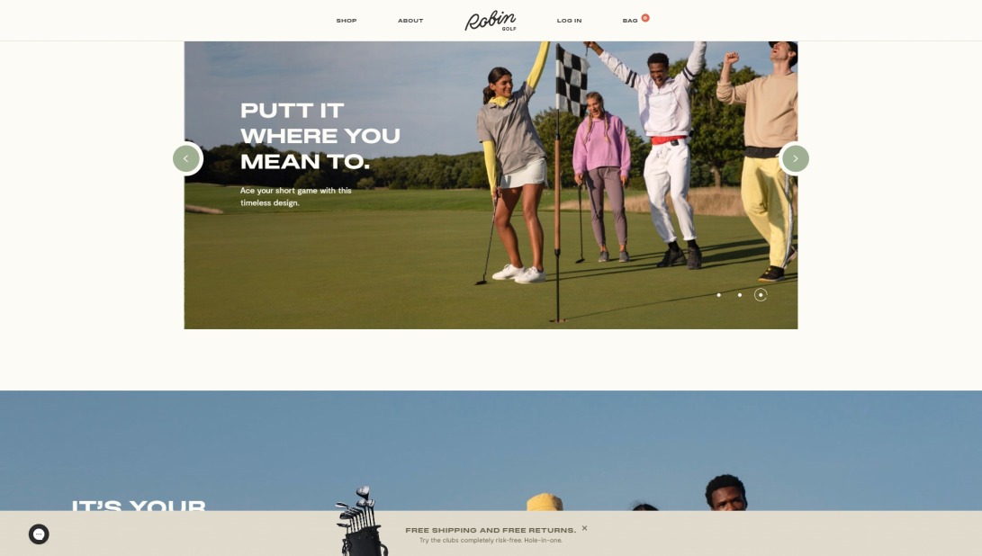 Robin Golf | Designed For Performance, Developed For Fun