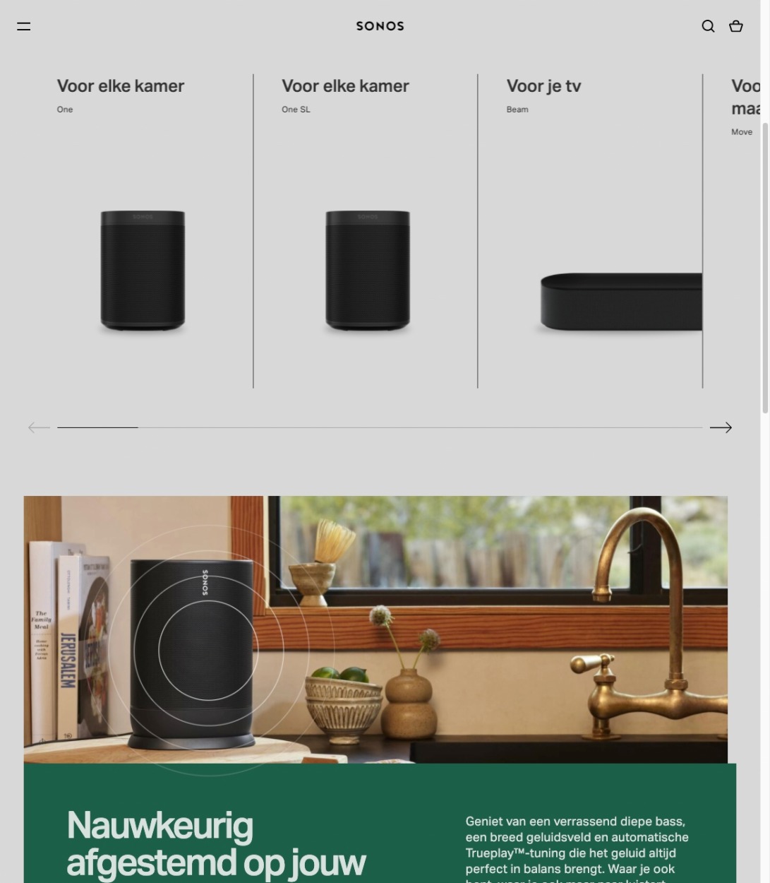 Sonos | Draadloze speakers en Home Sound Systems