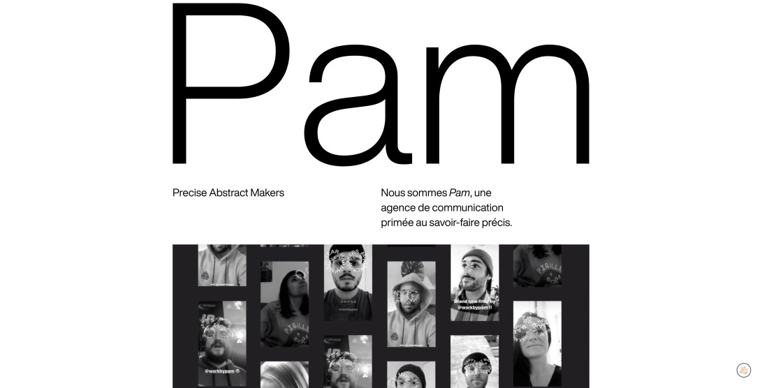 Agence de communication Toulouse — Pam — Precise Abstract Makers