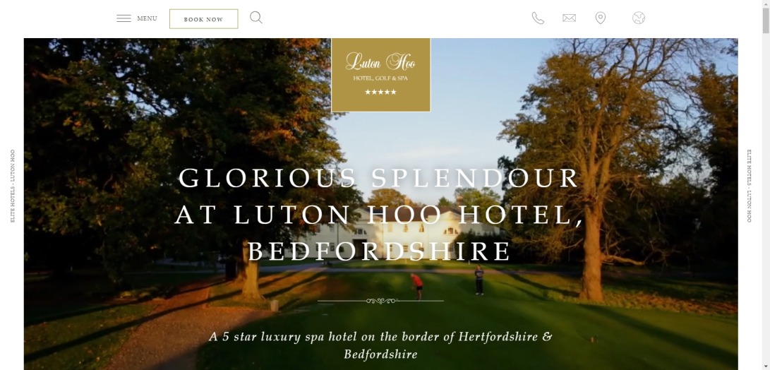 One of the best hotels in Bedfordshire or Hertfordshire - Luton Hoo Hotel