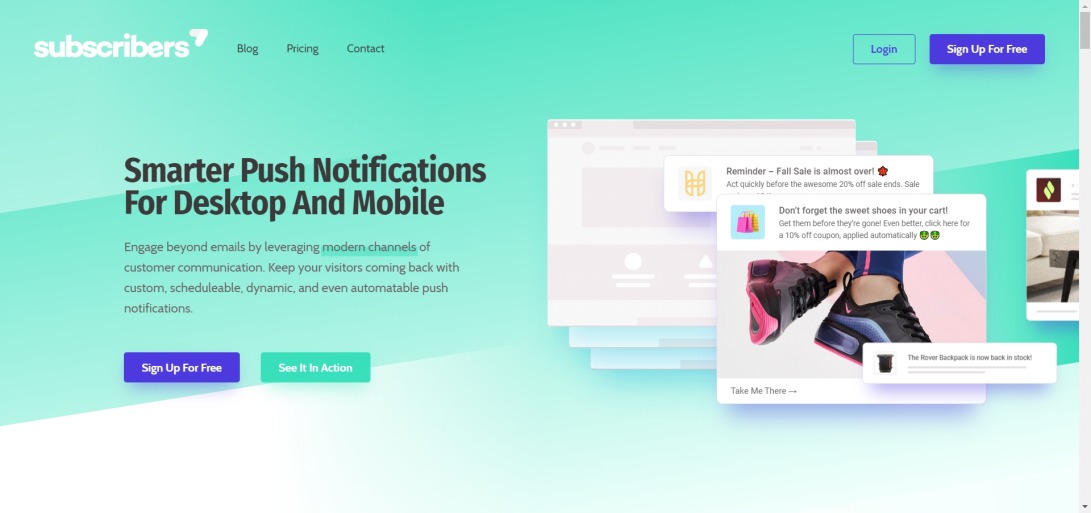 Subscribers | Smarter Push Notifications For Desktop And Mobile