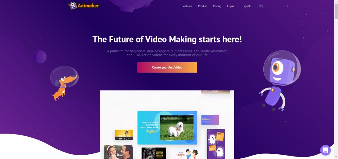 Animaker, Make Animated Videos on Cloud for free