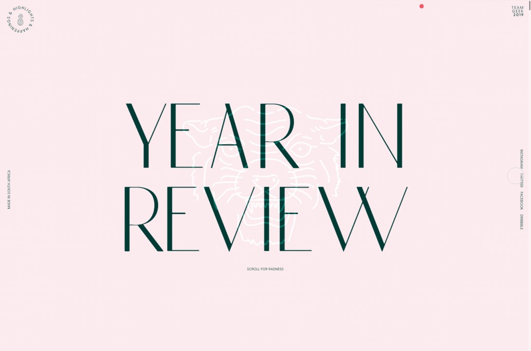 TEAMGEEK — Year In Review (2019)