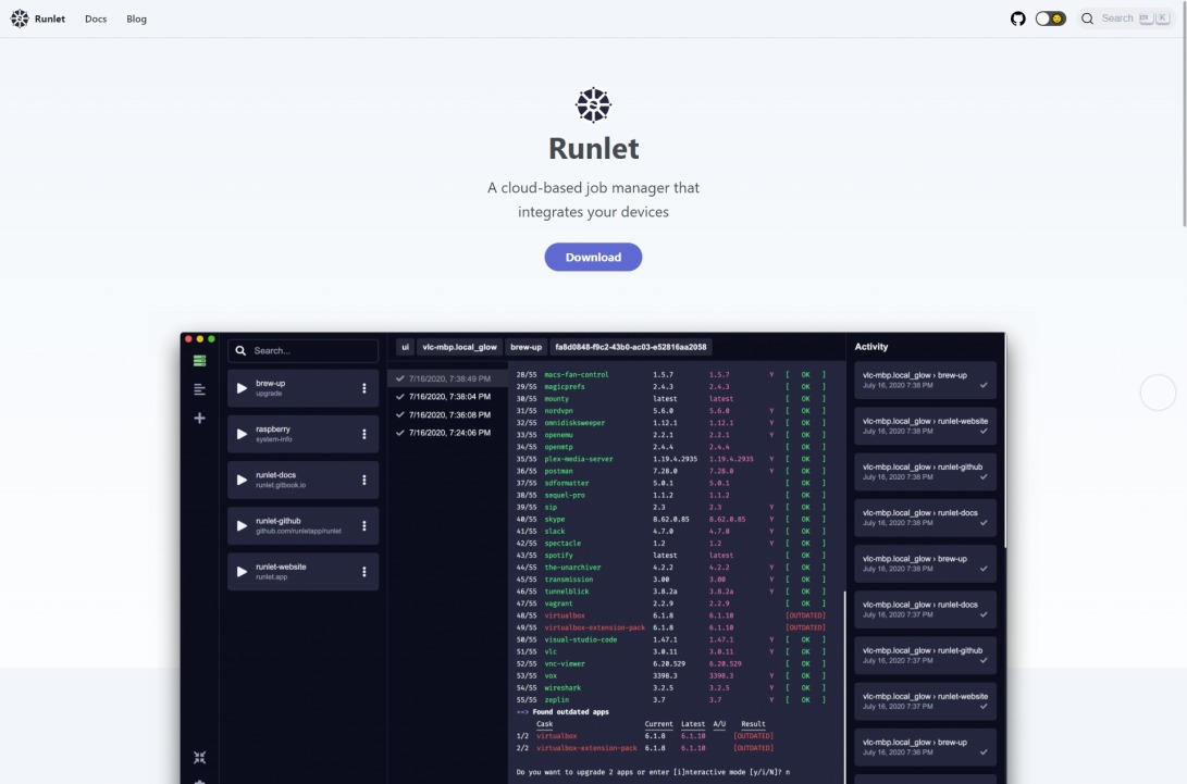 Runlet
