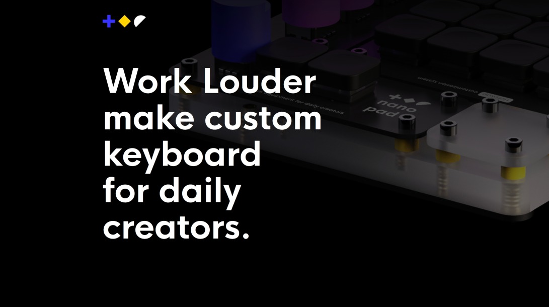 Work Louder - Custom keyboard for daily creators