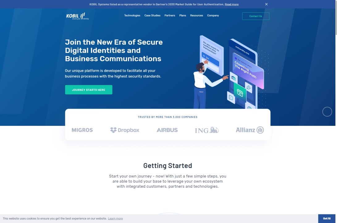 Secure your identity | KOBIL