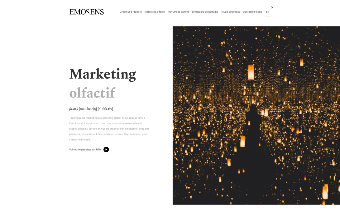 Emosens | Marketing olfactif | Creation d'identité olfactive