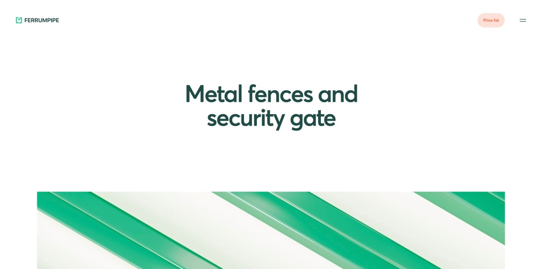 Ferrumpipe — Fences and security gates manufacture