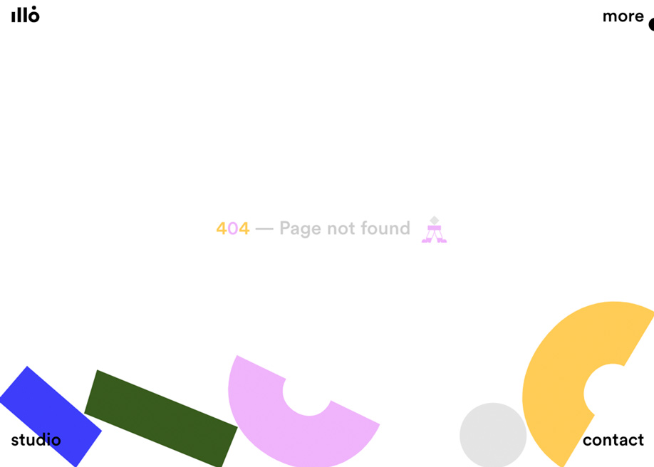 404 error page - Illo