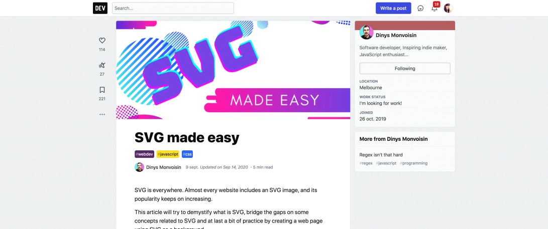 SVG made easy - DEV Community 👩‍💻👨‍💻