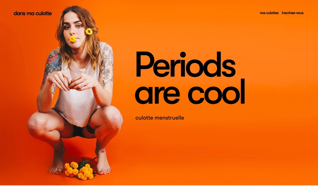 Periods are cool | Culottes Menstruelles by Dans Ma Culotte
