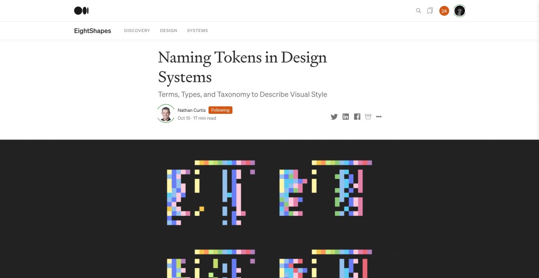 Naming Tokens in Design Systems. Terms, Types, and Taxonomy to Describe… | by Nathan Curtis | EightShapes | Oct, 2020 | Medium