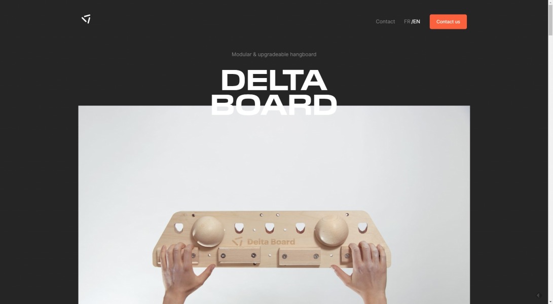 Delta Board - Modular & upgradeable fingerboard