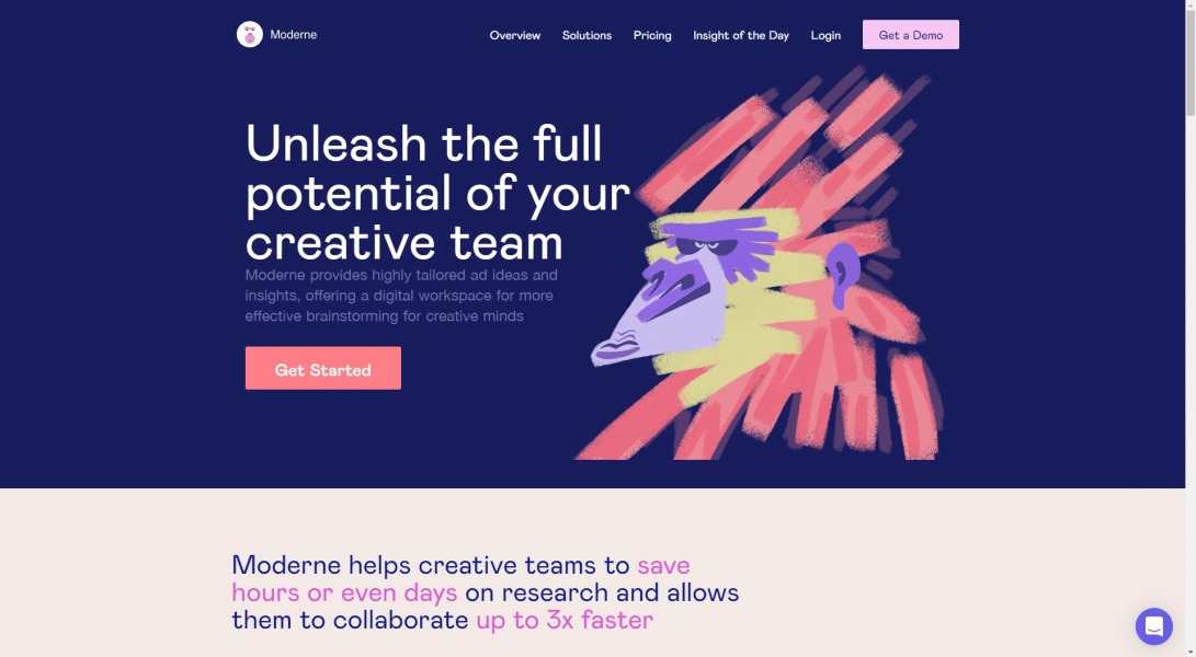 Home – Moderne: Unleash the full potential of your creative team