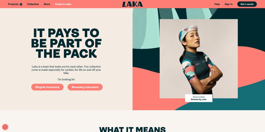 Collective Cover for Cyclists by Laka | Bicycle Insurance