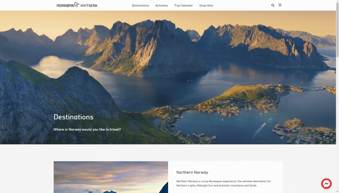 Destinations - Norrøna Hvitserk Adventures and Expeditions