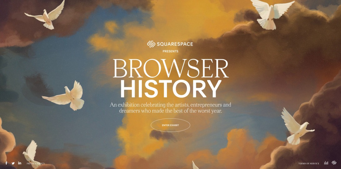 Browser History 2020 | Squarespace